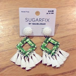 NWT Tropical Statement Earrings - Sugarfix